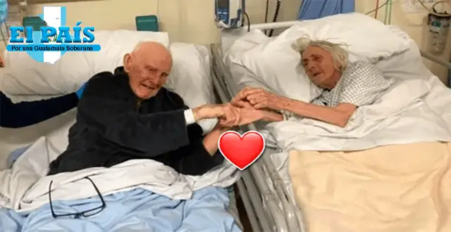 Pareja de ancianos que falleció de COVID-19