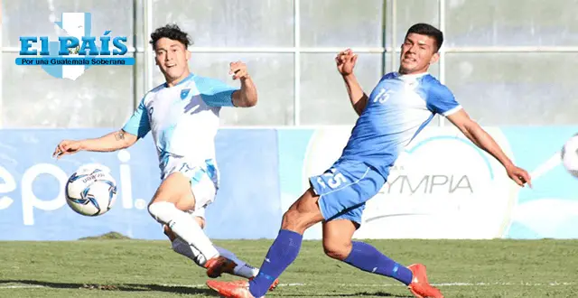 Seleccion Mayor de Guatemala contra la selección de Nicaragua