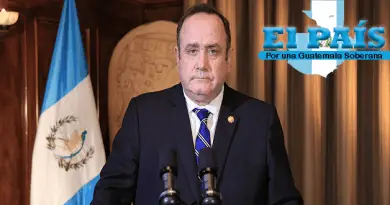 Alejandro Giammattei presidente de la república de Guatemala