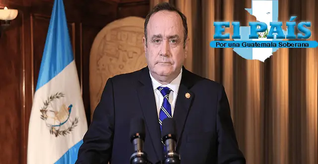 Alejandro Giammattei presidente de la república de Guatemala