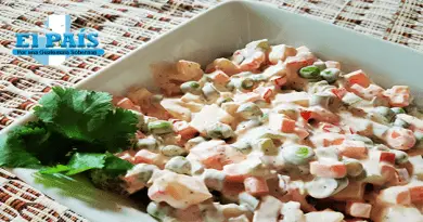 Receta de ensalada rusa estilo guatemalteco