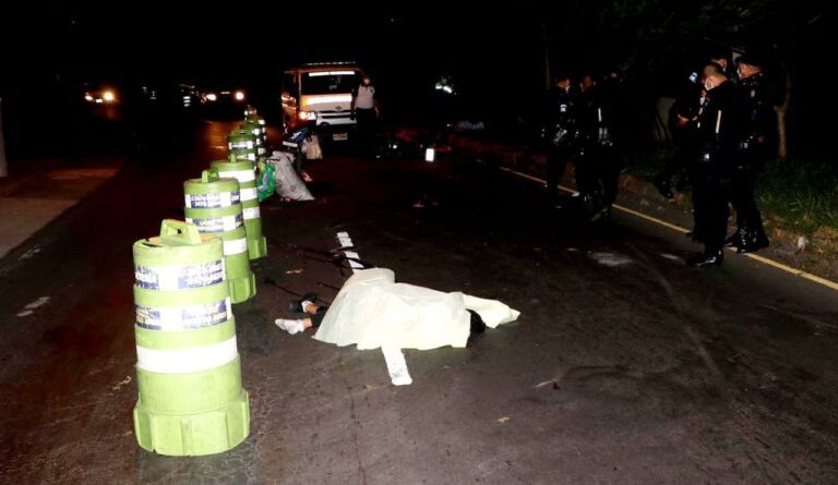 Fallece motorista en San Cristóbal
