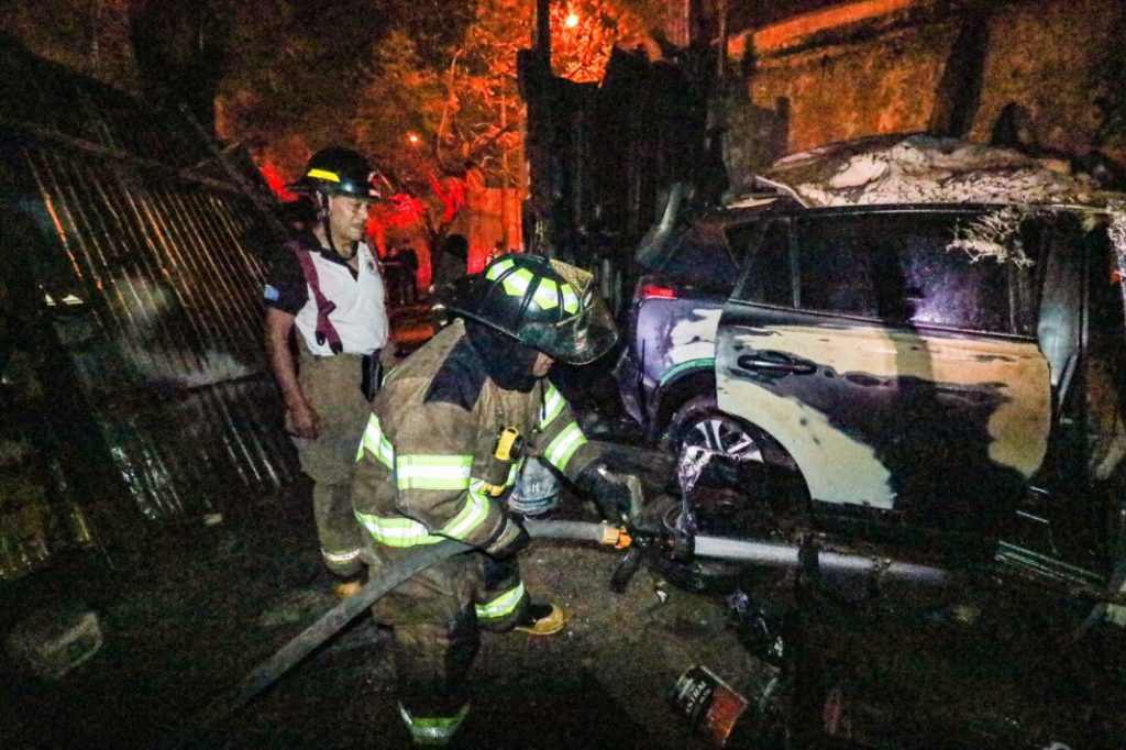 primer incendio 2022 en Guatemala