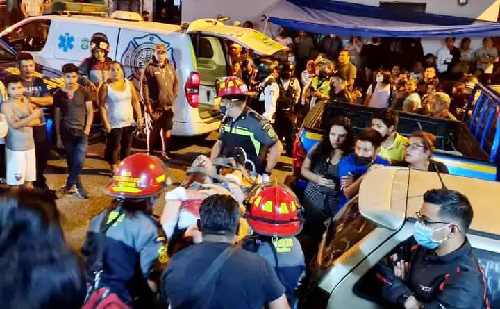 Foto de ataque armado en la colonia el milagro