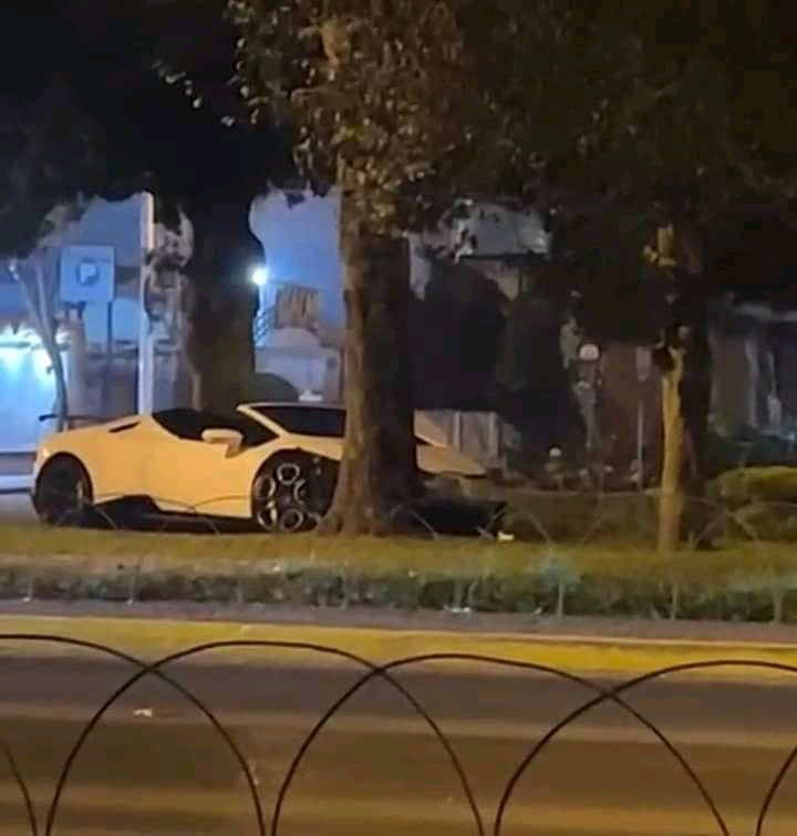 accidente de lamborghini