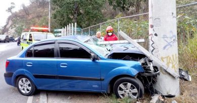 mortal accidente en calzada de la paz