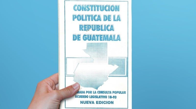 imagen de portada de Constitución Política de la República de Guatemala