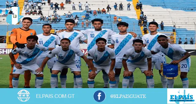 Fotografía de la selección sub-20 de Guatemala
