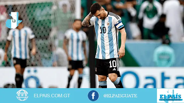 Messi ante la derrota de Argentina vs Arabia Saudita en Qatar 2022