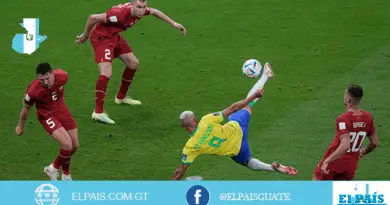 Brasil vs Serbia imagen del gol