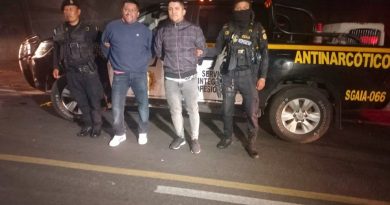 Narco hermanos capturados por la Policía Nacional Civil