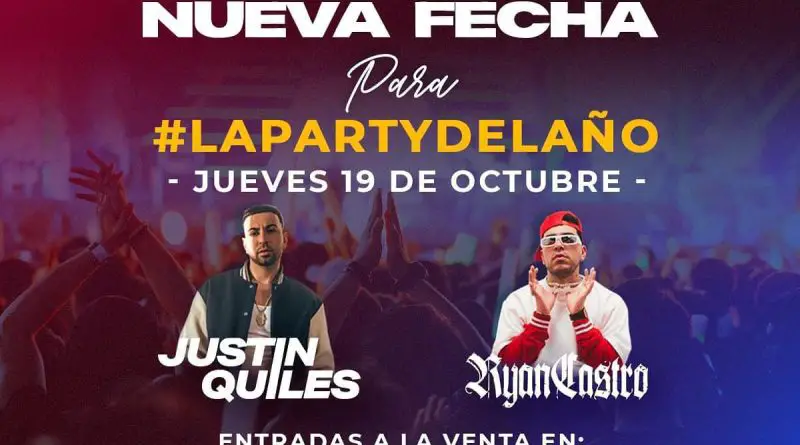 Justin Quiles y Ryan Castro en concierto