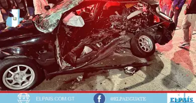 Foto de accidente en Carretera a el Salvador,