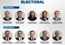 Fotos de los magistrados del TSE