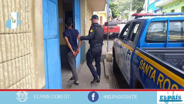 degenerado es capturado por agentes de la PNC.