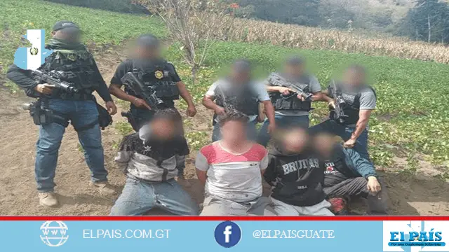 fotografía de peligrosos secuestradores